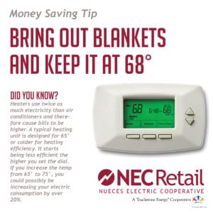 It's cold outside! Don't let your usage get out of hand | Texas Electricity Company